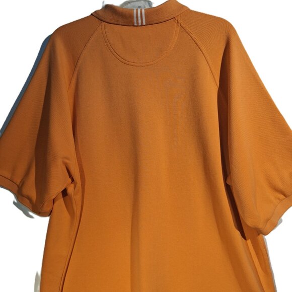 ADIDAS Polo Shirts Men's XL Lot of 2 Climalite Stretch Golf Orange Tan GUC - Picture 10 of 12